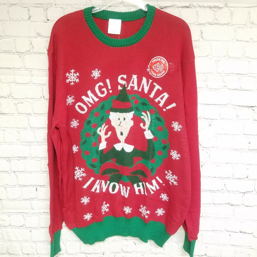 New Elf Ugly Christmas Sweater Size XXL
